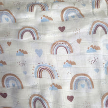 Load image into Gallery viewer, Muslin Swaddle Blanket 110x120cm
