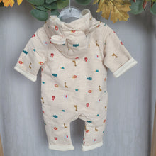 Load image into Gallery viewer, Minoti|Neutral Hooded Pramsuit
