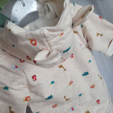 Load image into Gallery viewer, Minoti|Neutral Hooded Pramsuit
