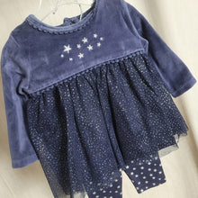 Load image into Gallery viewer, Baby Girls Velour Tutu Dress &amp; Legging Set
