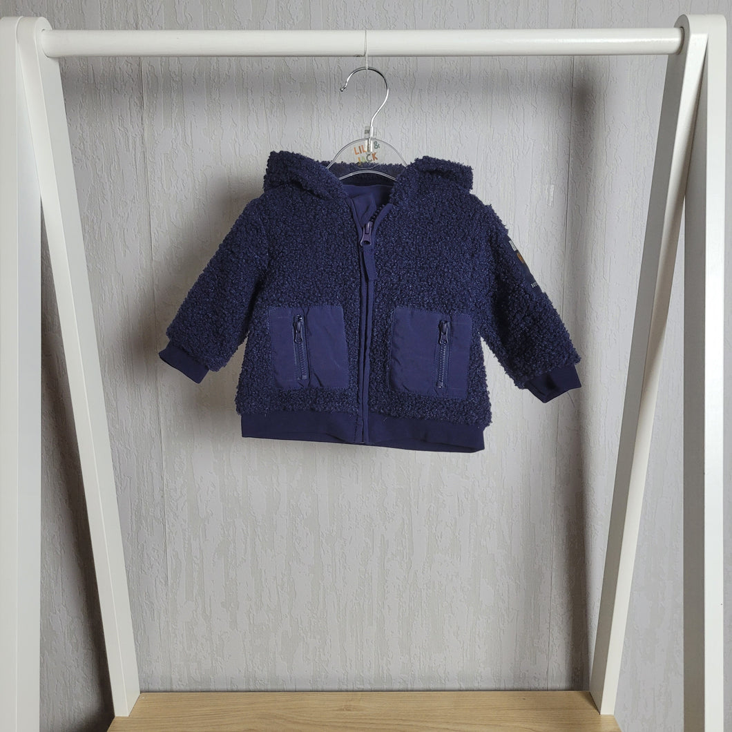 Baby Boys Sherpa Hooded Jacket