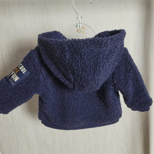 Load image into Gallery viewer, Baby Boys Sherpa Hooded Jacket
