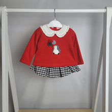 Load image into Gallery viewer, Baby Girl 2 Piece Sweatshirt and Skirt Set
