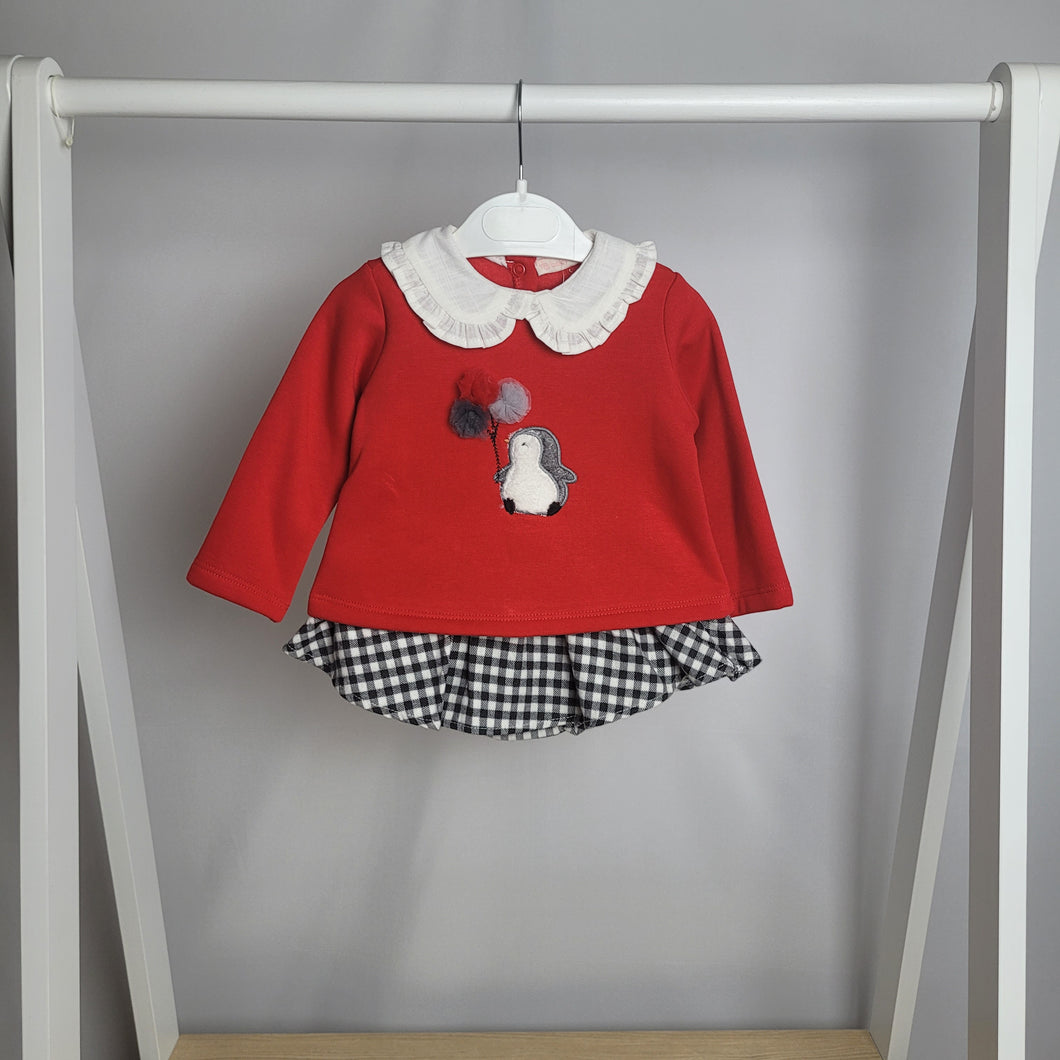 Baby Girl 2 Piece Sweatshirt and Skirt Set