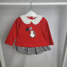 Load image into Gallery viewer, Baby Girl 2 Piece Sweatshirt and Skirt Set
