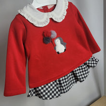 Load image into Gallery viewer, Baby Girl 2 Piece Sweatshirt and Skirt Set
