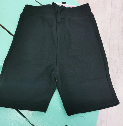 Boys black fleece lined shorts. Summer must have. Comfy and cosy to wear. 