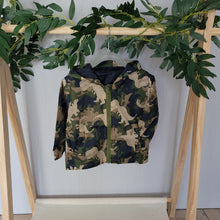 Load image into Gallery viewer, Camouflage dinosaur raincoat
