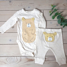 Load image into Gallery viewer, Unisex Bear Ribbed 2pc set
