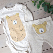 Load image into Gallery viewer, Unisex Bear Ribbed 2pc set
