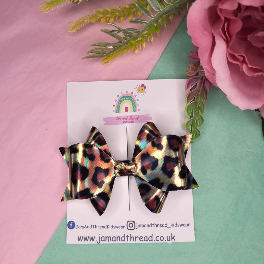 Franchi Bow-Leopard Print