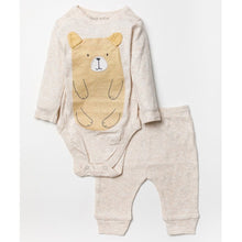 Load image into Gallery viewer, Unisex Bear Ribbed 2pc set
