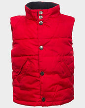 Load image into Gallery viewer, Baby Red Quilted Gilet
